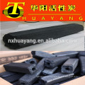 Hexagonal mechanism charcoal /sawdust charcoal for BBQ (8500kcal/3.5-5hs burning time)